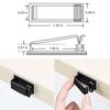 100Pcs Self Adhesive Wire Tie Cable Clamp Clips Holder Organizer Clamp Multipurpose Management Car GPS Data Cable Decorative Tie