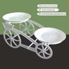 High-End Plastic Dessert Stand for Snack Display and Storage - Ideal for Weddings and Christmas