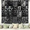SA Spurs Wall Tapestry Aesthetic Wall Hanging Printed Fabric Blanket Decorative Tapestries for Bedroom Living Room Home Decor