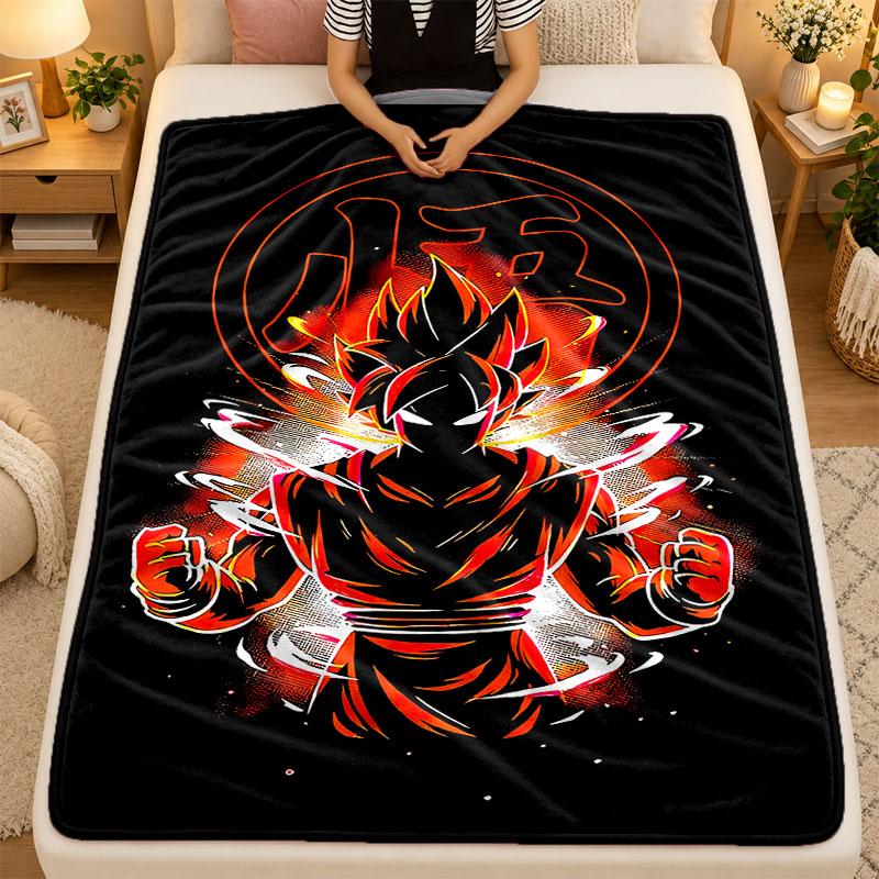 Coperta di Flanella Naruto Calda Morbida Coperta Plaid per Uso Interno Divano Letto Soggiorno
