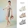 BAISTU Women's 'Little Waist' Mesh Chunky Sneakers