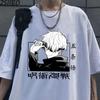 Anime Print T Shirt Short Sleeve O Neck Loose Women Summer Cool Tshirt Men Tee Shirt Tops