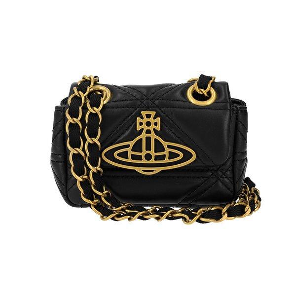 Vivienne Westwood Napa-Ketten-Umhängetasche Mützenbeutel L006u N403