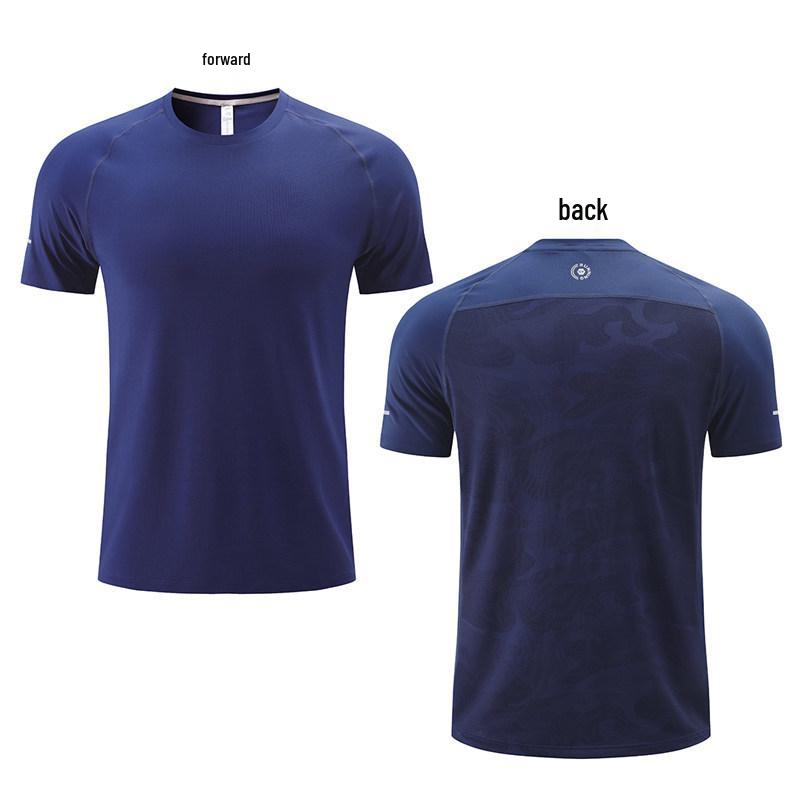 Unisex Quick-Dry Marathon T-Shirt & Track Suit - Short Sleeve, Team Uniform for Running and Fitness