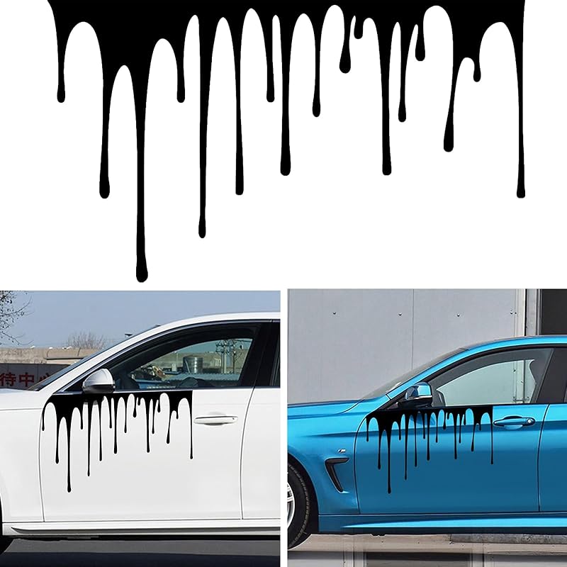 1 шт. Кровавые автомобильные наклейки на Хэллоуин, кровавые автомобильные наклейки, виниловые самоклеящиеся кровавые наклейки для автомобилей/внедорожников/грузовиков (синий)