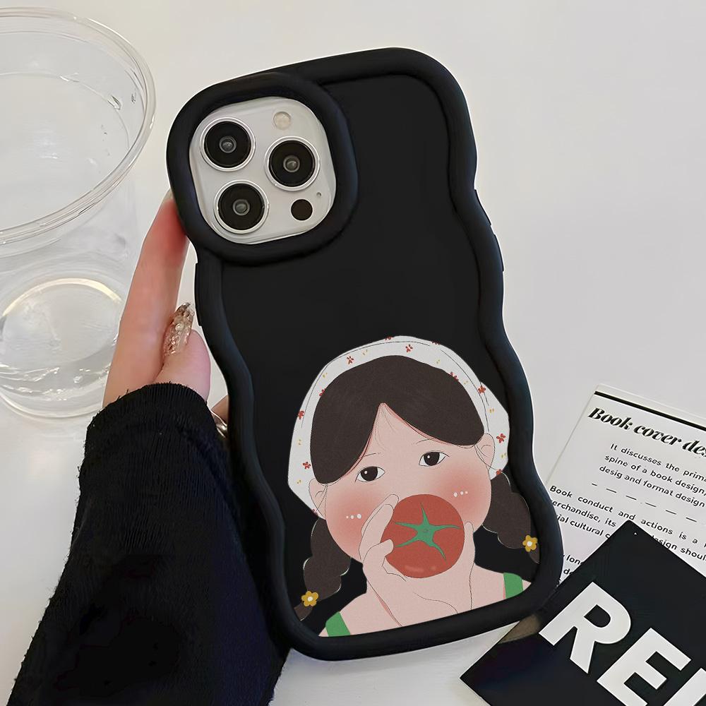 

Чехлы для мобильных телефонов iPhone 11 13 XR 15 Pro Max 12 14 Pro Max Чехол для iPhone 16 7 Plus 8 Plus XS Max 15 Plus Macaron Cartoon Cute Anti-Drop Водонепроницаемый iPhone 15 Plus чёрный