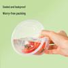Disposable Round Plastic Food Container Set
