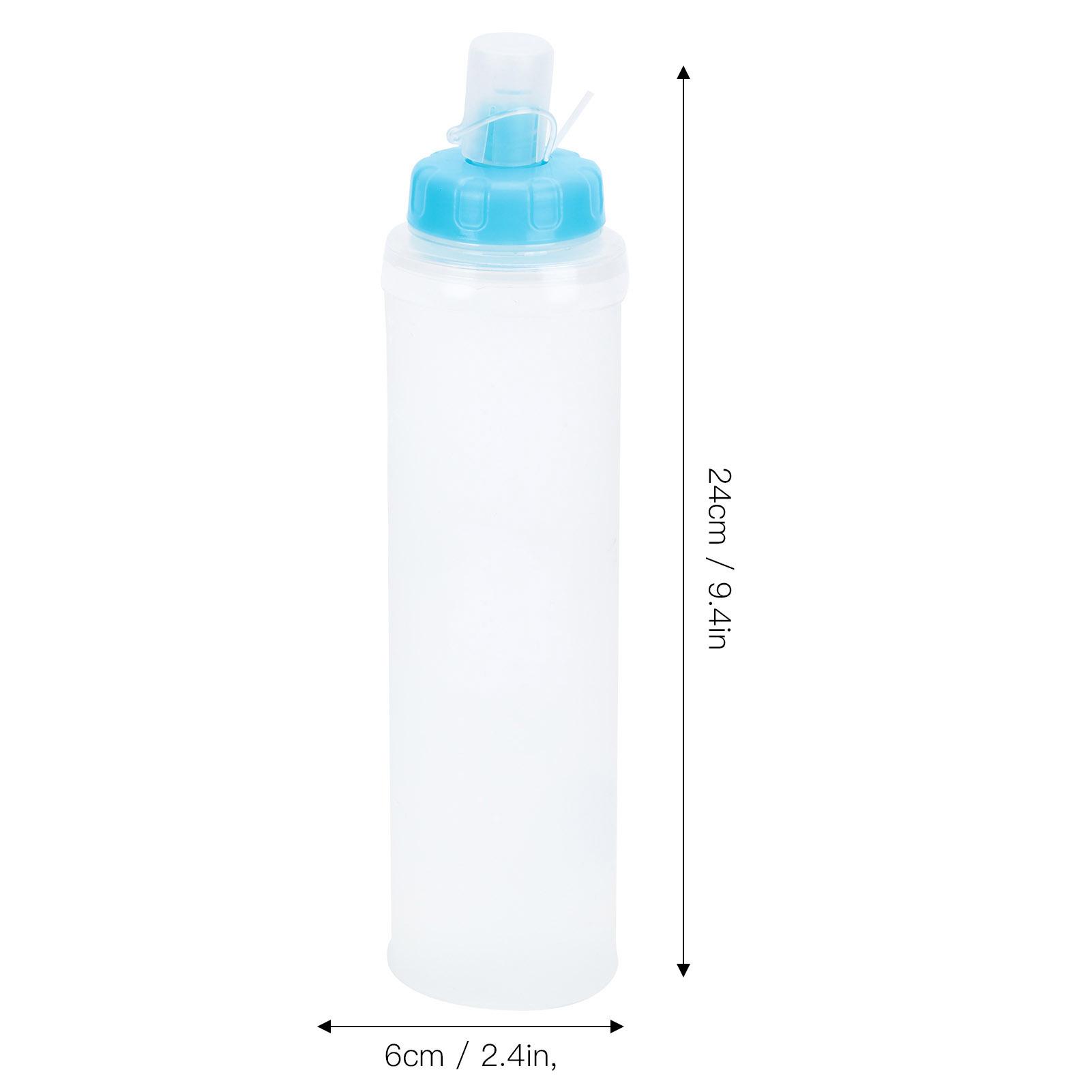 

Soft Water Bottle Foldable FoodGrade TPU Water Pouch for Outdoor Activities(400ml )