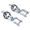 2 Sets T Post Gate Hinge Galvanized Iron 1 3 8 Inch Chain Link Fence Gate Hinge for Farm Garden Yard