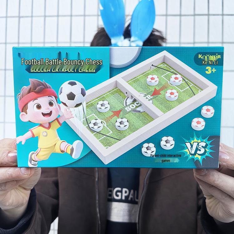 Interactive Children s Football Bounce Ball Chess Game - Parent-Child Educational Gift Set