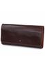 Dakota Women's Genuine Leather Long Wallet, Chocolate, DA-31743-41