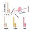 2Pcs Plastic Hairband Storage Hook L-Shape Waterproof Hair Tie Display Holder Space Saving Scrunchies Storage Rack Kitchen
