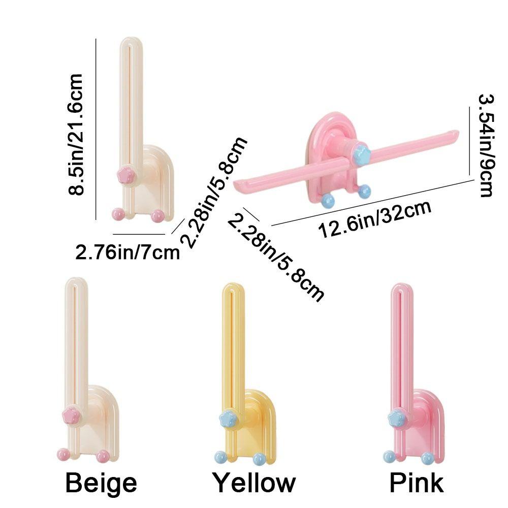 2Pcs Plastic Hairband Storage Hook L-Shape Waterproof Hair Tie Display Holder Space Saving Scrunchies Storage Rack Kitchen