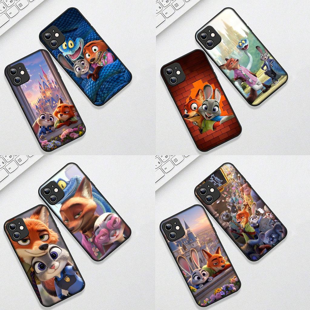 Judy Zootopia Nick Garys 2 for Samsung Galaxy Note 20 Ultra 10 8 9 S10 Plus Lite S8 A70 A24 A25 S10E A21S A37 A57 A55 A7 Case