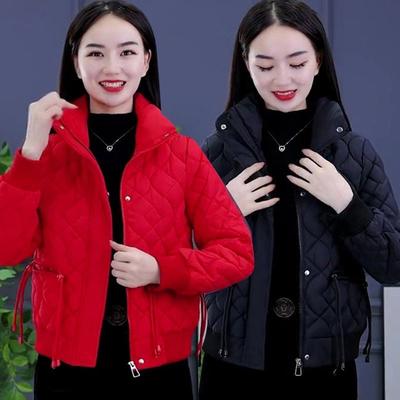 Winter Warmer Stehkragen Daunen Baumwollmantel Damen Koreanische Lockere Mode Jacke