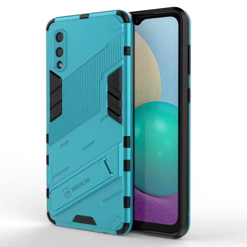 For Samsung Galaxy A02 M02 Shockproof Armor Phone Case For Samsung SM-A022 M022 Anti-Fall Protect Back Cover Kickstand Coque