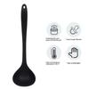 1In Stock Silicone Spoon One-Piece All-Inclusive Big Spoon Food Grade High Temperature Resistant Soup Spoon Kitchen Non-Stick