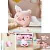 Adorable Plush Flying Pig Pendant- Perfect Car Key Ornament For Girls With Vibrating Wings And Tail!