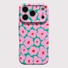 INS Flower Phone Case for iPhone 17 16e 16 15 14 13 12 11 Air Pro Max XS XR XSMax 6 7 8 Plus Glossy Film Hard PC Cover