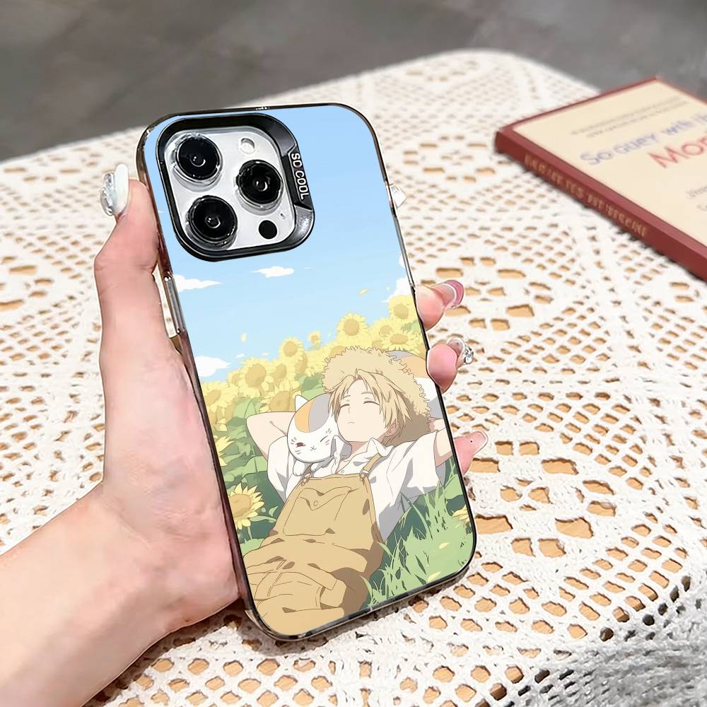 N-Natsume s Book of Friends   Phone Case For iPhone 17,16,15,14,13,12,11 Plus,Pro Max,XS,Colored silver phone case iPhone16plus