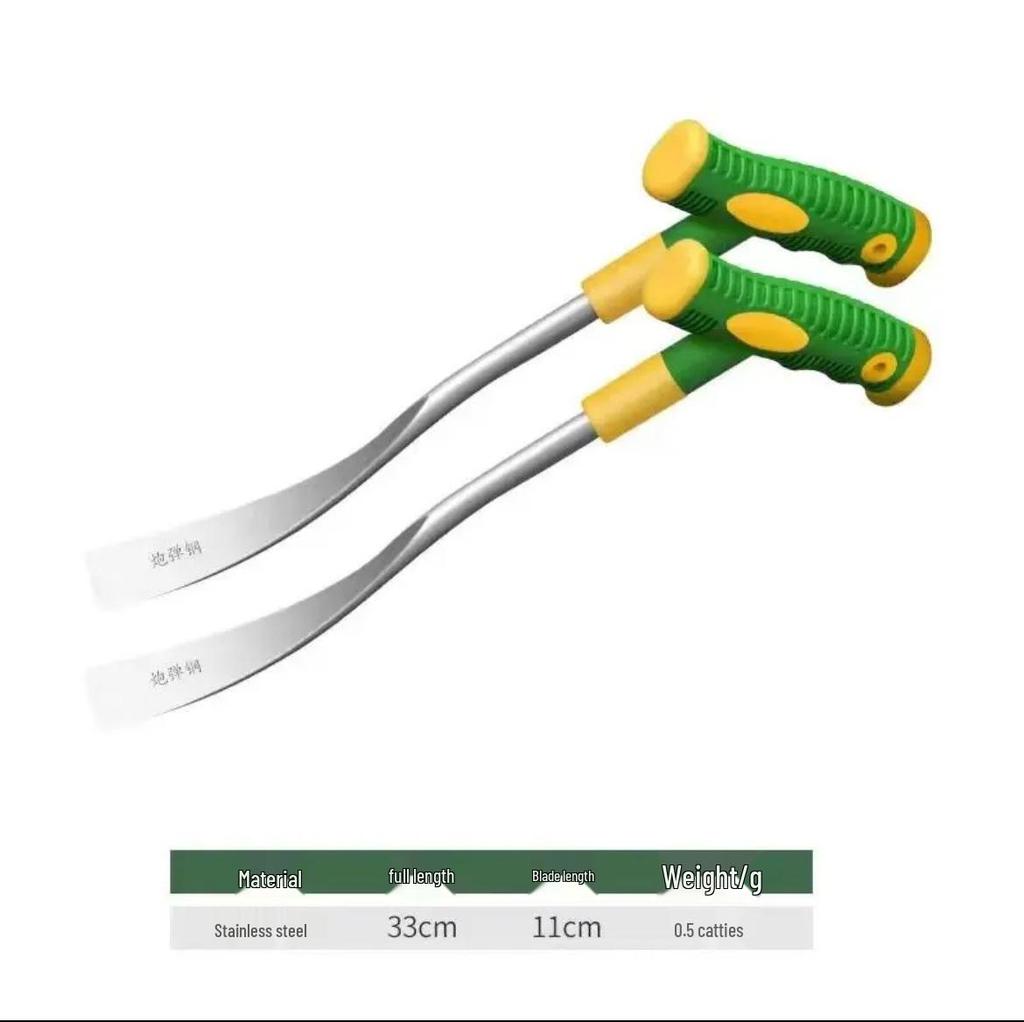 Gardening Iron Shovel: Shepherd's Purse & Garlic Sprouts Tool for Planting, Weeding, and Digging Wild Vegetables Outdoors