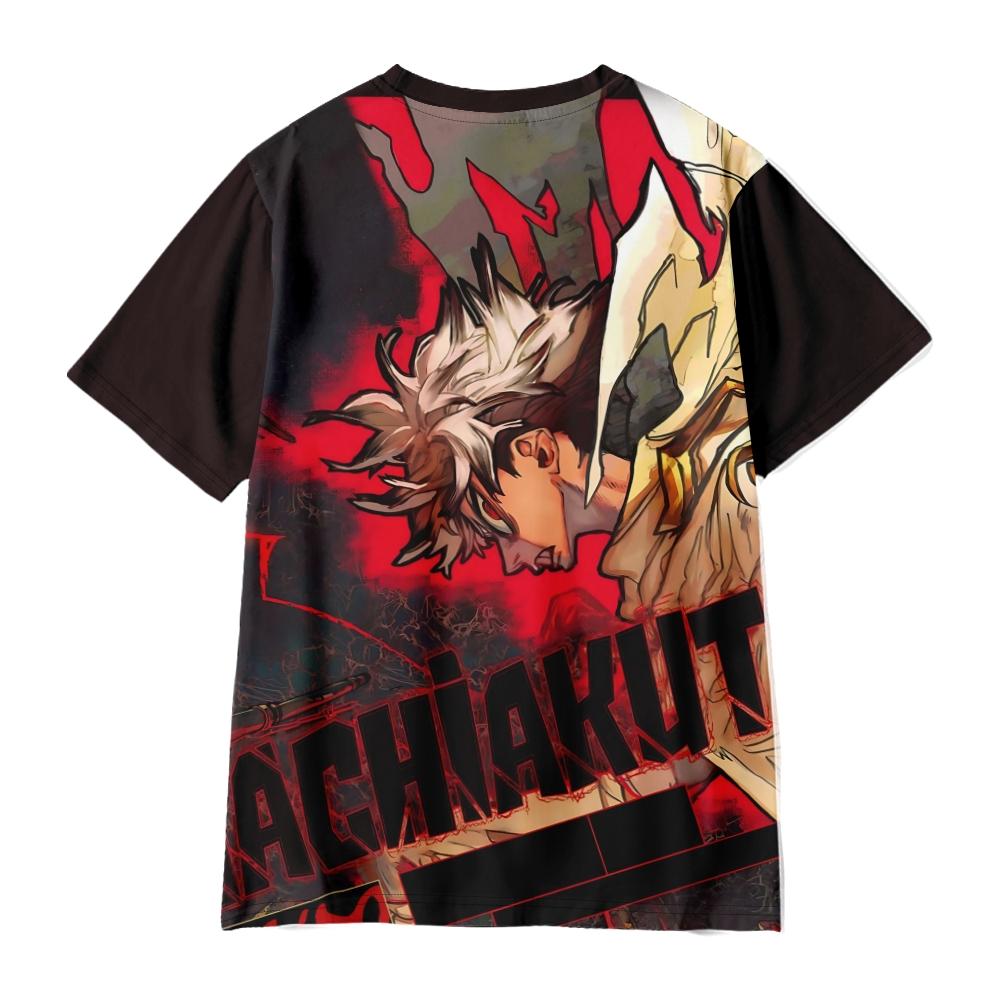 7 Colors New Summer Women Men's Short Sleeve GACHIAKUTA Cartoon Tshirts Fitness Clothing New Men Tee Shirt Cosplay T-Shirts