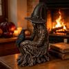 Entry Table Halloween Character Figurine Statue for Shelf Display, Indoor Seasonal Accent with Dark Theme Party Table Event Indoors