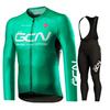 2026 Autumn Breathable Red Pro Cycling Jersey Set, Long Sleeve Cycling Clothing, MTB Maillot, Bicycle Sportswear, Road Bike Uniform, 2024