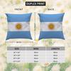 Flag Pillow Case For Car Sofa Decorative Home Double-sided Print Plush Square Throw Pillow Cushion Cover