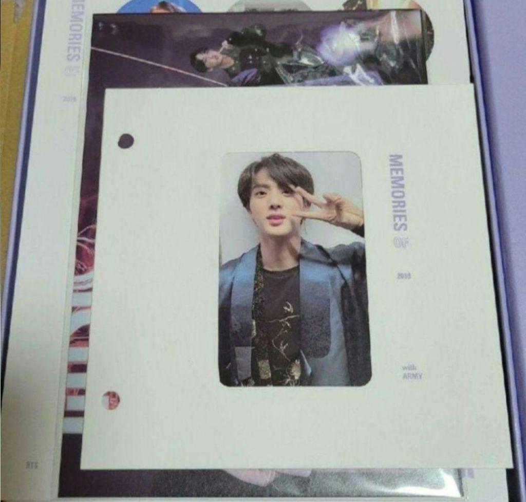 [USED] BTS MEMORIES 2018 Blu-ray JIN