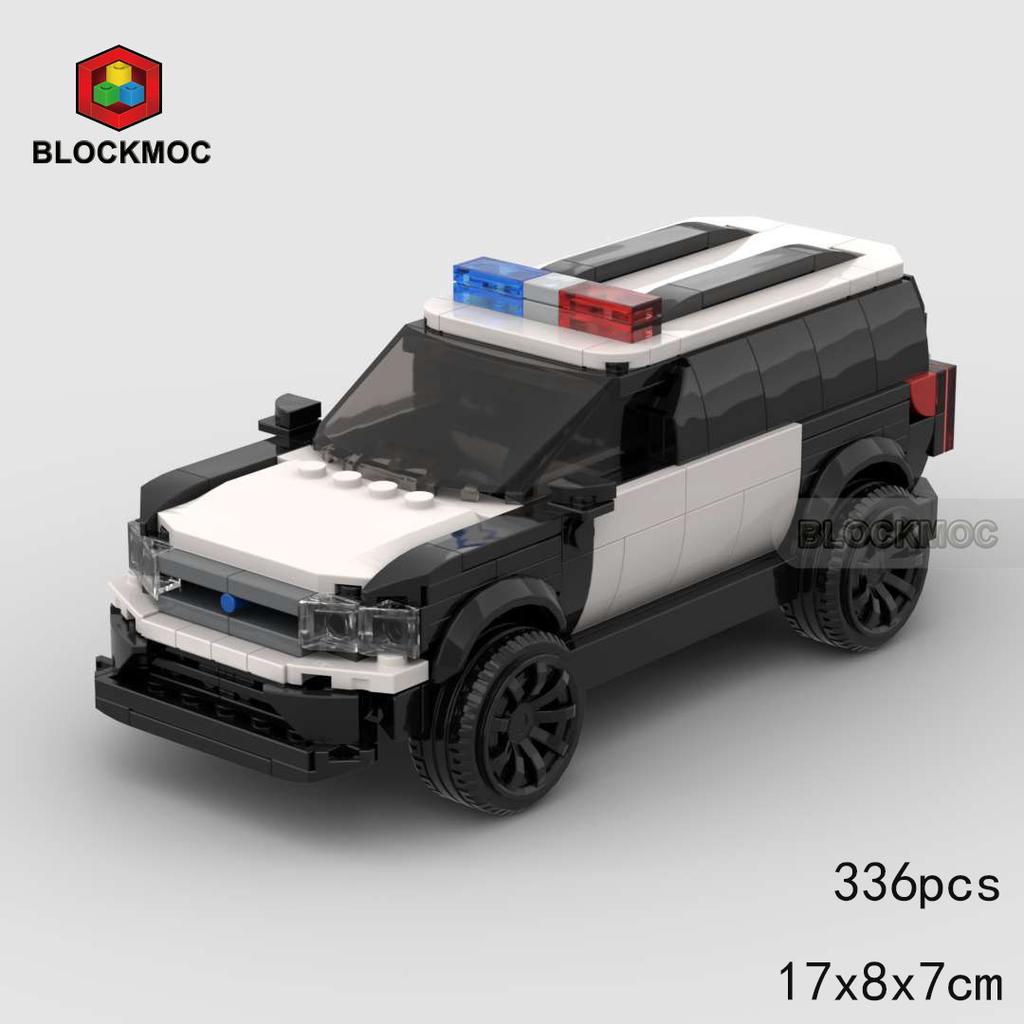 MOC Brick Explorer Vehicle Racing Sports Police City Speed Car Racer SUV Building Blocks Brick Off Road Kid Toys Boys Gift