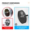 AAABR1 For Skoda 4Pcs Car Door Lock Covers Auto Decorative Accessories Kodiaq Fabia Kamiq Karoq Octavia 2 3 Rapid Scala