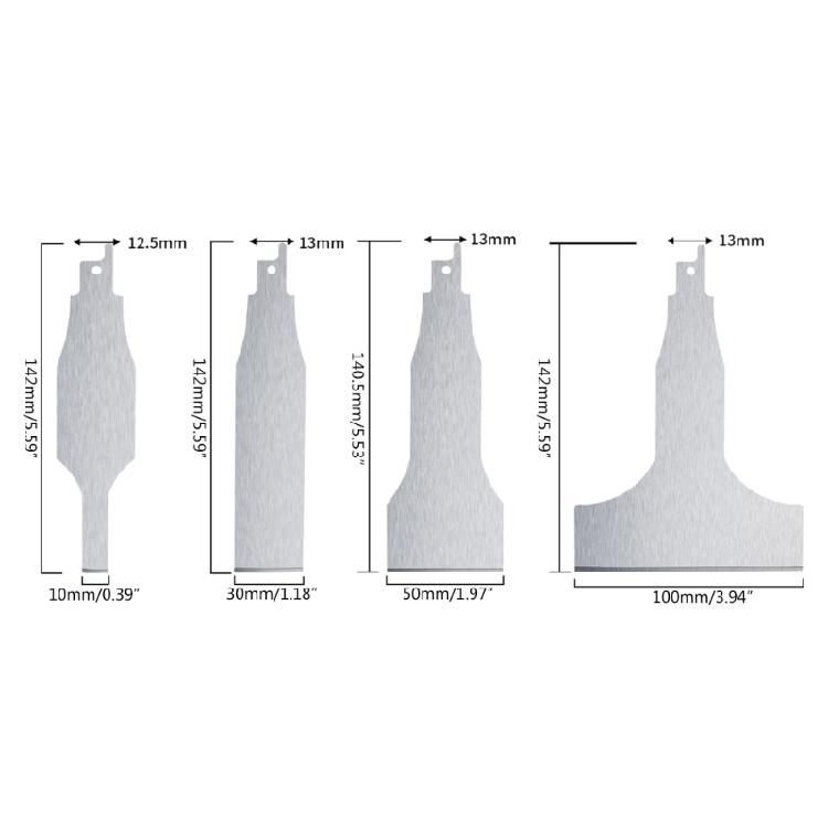 Stainless Steel Sabre Saws Blades PrecisionChiseling for Tile Floor Wall Mud