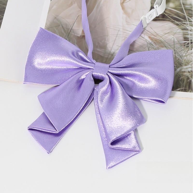 Jk Mädchen Schuluniform Fliege aus Webstoff für Freizeit- und formelle Kleidung