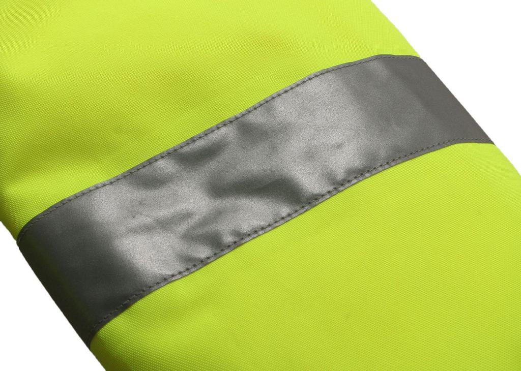 Reflective Inflatable Down Raincoat - Warm Jacket for Construction Security Guards
