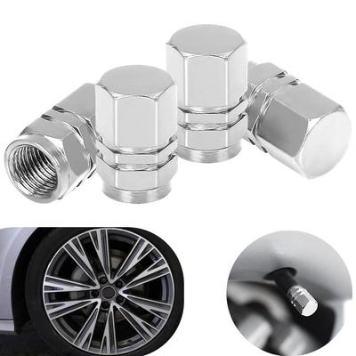 Tire Valve Cap Set of 4, Valve, Aluminum Alloy, Wheel