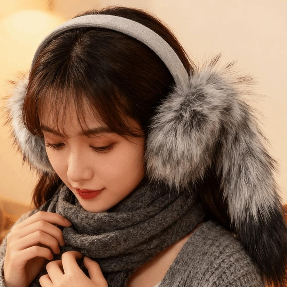 Anti-Freezing Ear Protectors Windproof Ear Warmers Cozy Plush Ear Muffs for Women