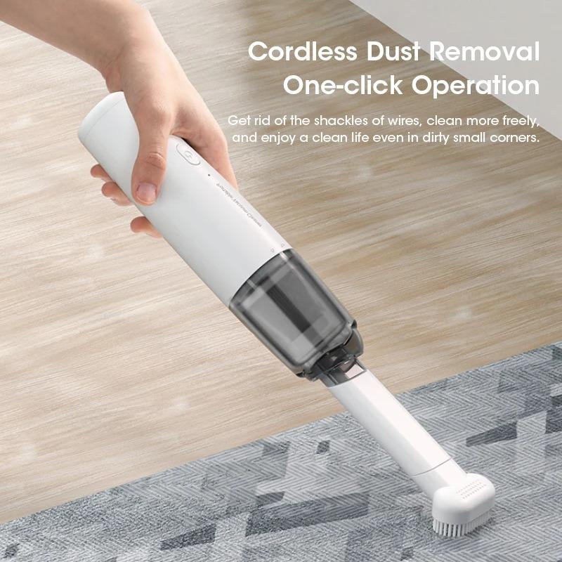 Handheld Vacuum Cleaner Mini Dust Remover Car Vacuum Cleaner Rechargeable Multifunctional Wireless Dust Catcher For Car LowNoise