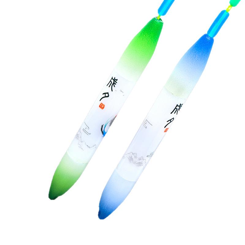 Adjustable Taiwan-Style Fishing Rod Tip Alarm for Night Fishing, Color-Changing Light & Drag Alarm, No Float Needed, with Flashing Luminous Feature