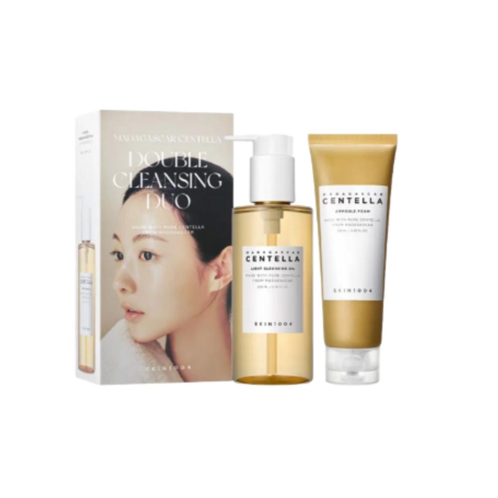 

SKIN1004 Madagascar Centella Double Cleansing Duo Cleansing Oil 200ml + Ampoule Foam 125ml