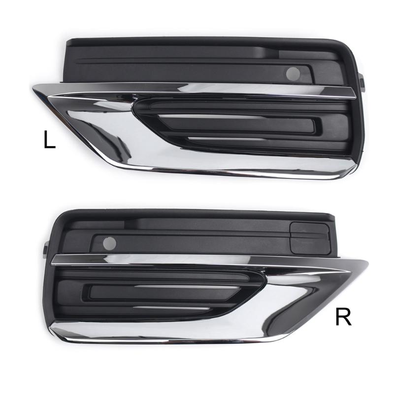 Left/Right Car Bumper Fog Light Grille for XC90 2020 To ONWARDS 31663539 31663514 Replacement Fog Lamp Grille Trim Cover