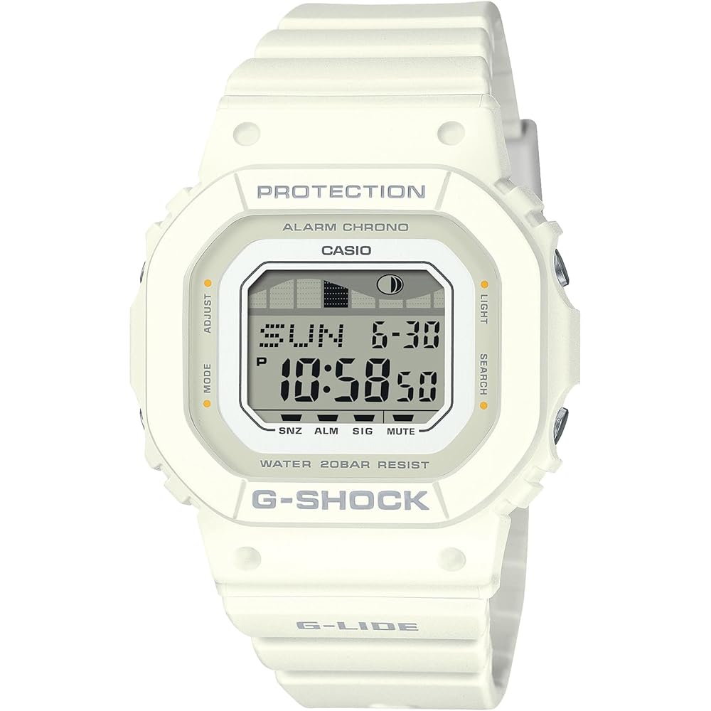 Casio G-Shock G-Lide Biomass Plastic Women s Watch GLX-S5600-7BJF White