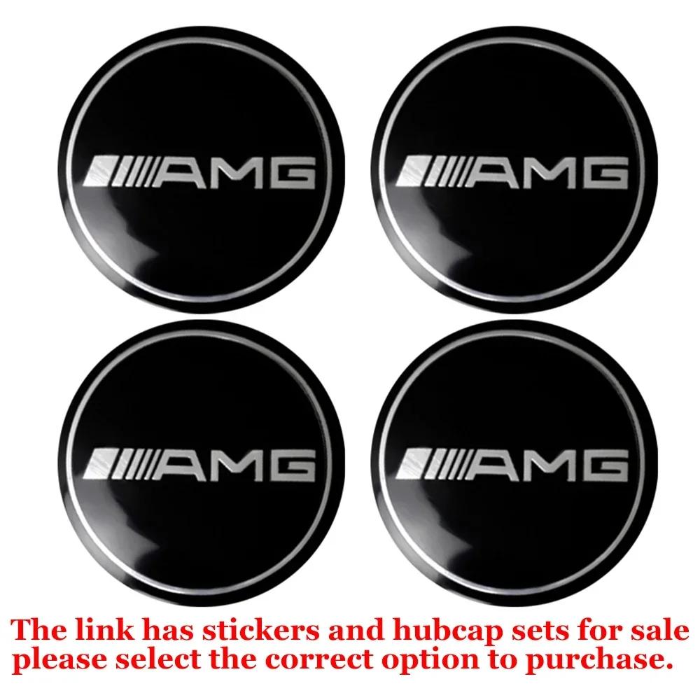 56/60/63/65/68MM Car Badge Wheel Center Cover Hub Cap Stickers Mercedes Benz A B C Class AMG Smart Fortwo 451 W203 W202 Gla