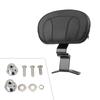 Motorradsitzkissen Leder Fahrer Fahrer Rückenlehne Sitzlehne Für Harley Touring CVO Street Glide Electra Road King 2009-2022