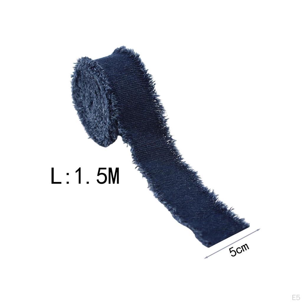 Denim Hair Bow Crafting Bundle for Personalized DIY Creations