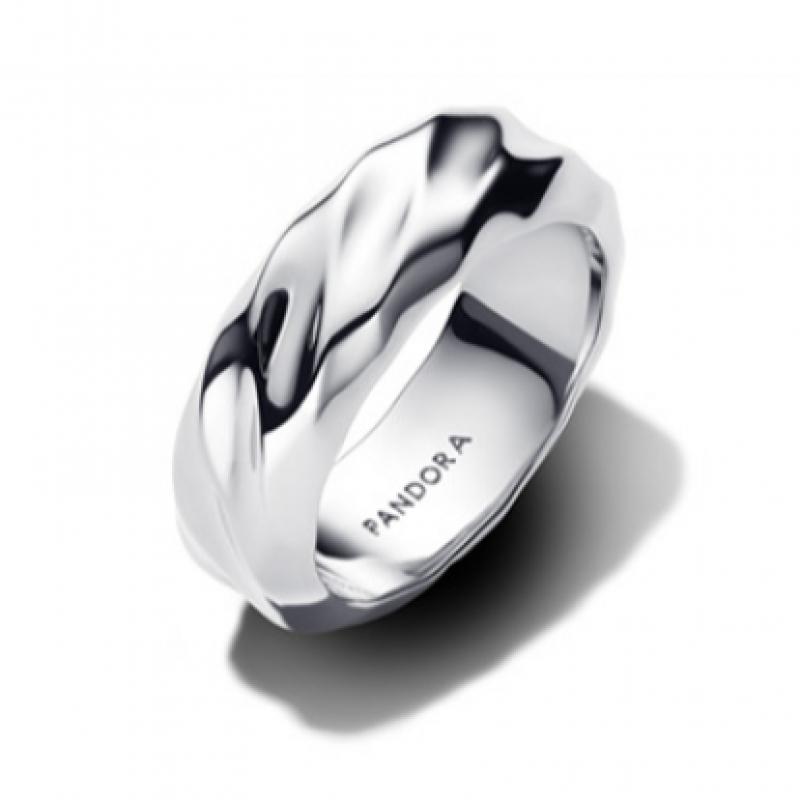 Pandora Rifled Wide Band Ring 193886c00