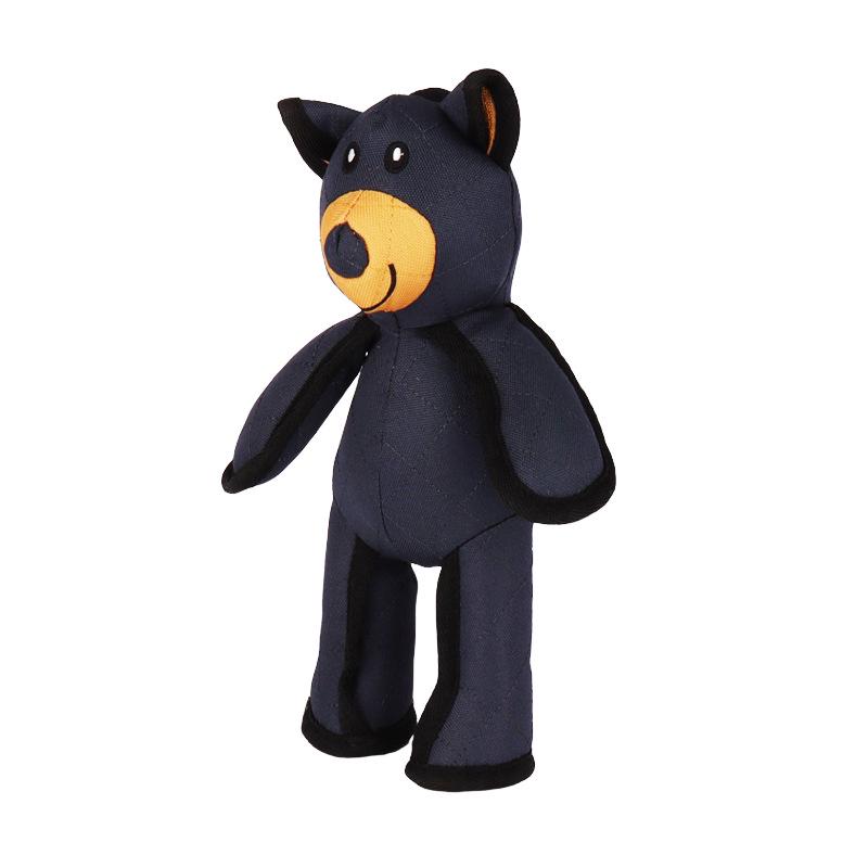 Durable Oxford Cloth Dog Teething Toy - Sounding Bear Shape