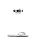 Sheepskin Version~ The Same Square Head Pleated Kink Flat-Bottomed Slippers Women'S Cool Slippers Outer Wear Summer
