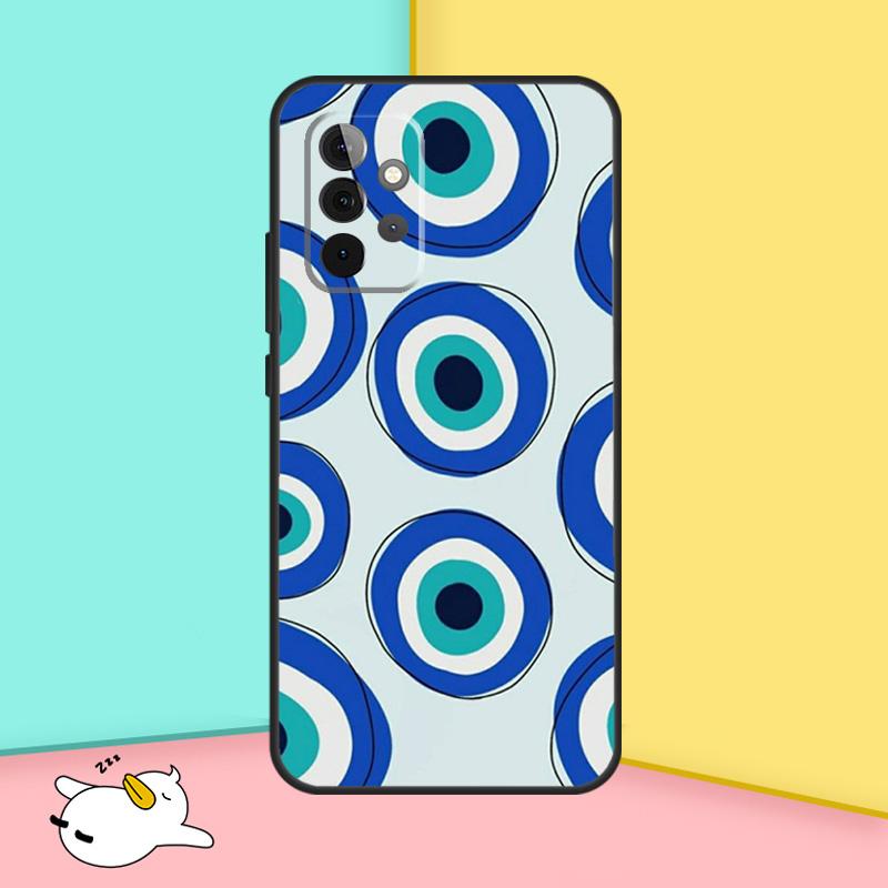 Evil Eye Case For Samsung Galaxy A32 A52 A12 A14 A34 A54 A51 A71 A53 A33 A13 A15 A25 A35 A55 Cover