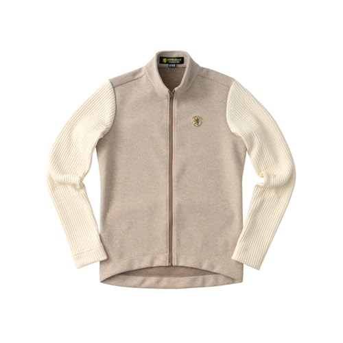 Hybrid knit jacket